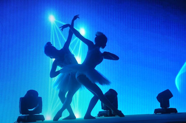 創(chuàng)意活動(dòng)視頻互動(dòng)開場舞蹈表演之星空暢